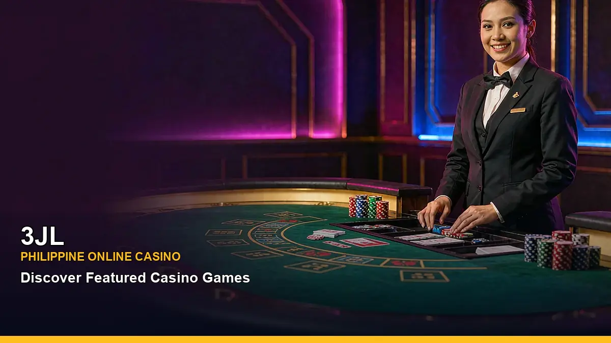 3JL high-energy live casino table games in a left-framed layout for Philippine players — view 2