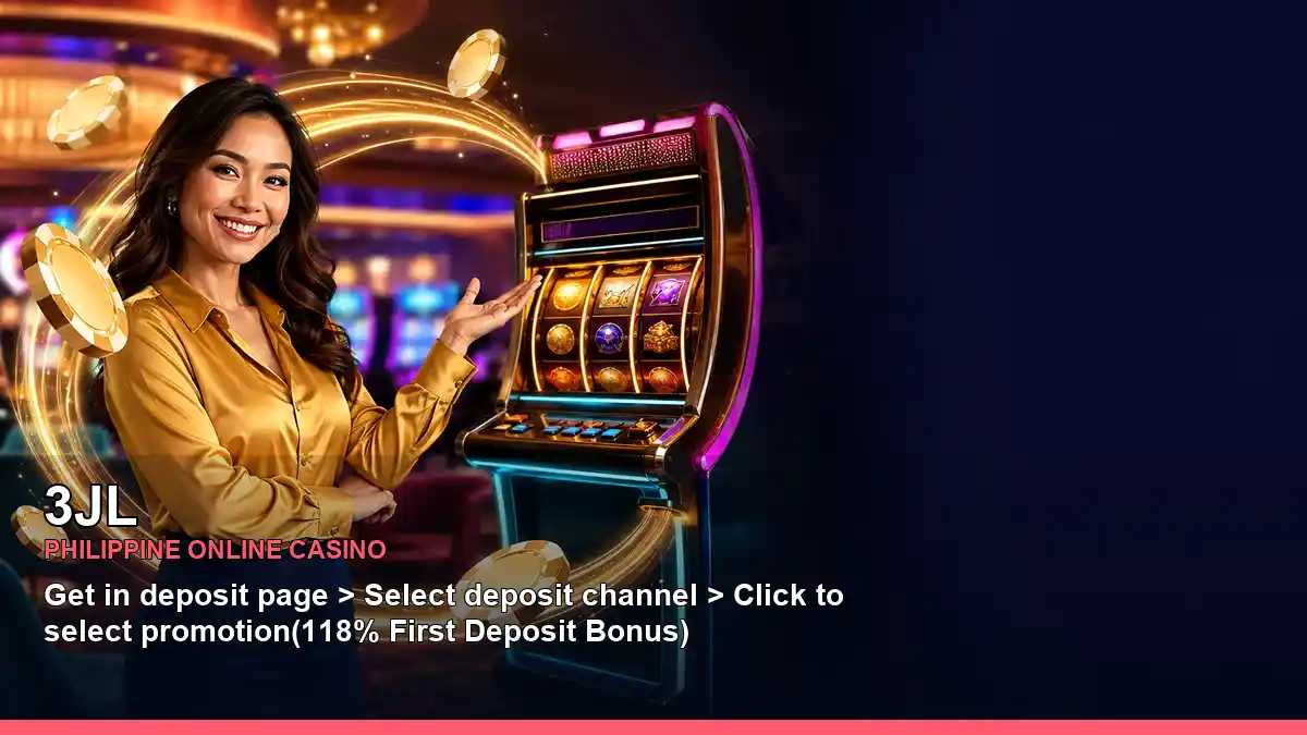 3JL high-energy casino cashback rewards in a celebratory layout for Philippine players